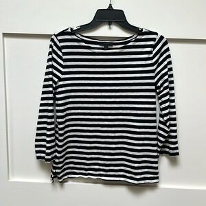 J.Crew bow neck top